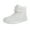 White, variant on Kids Winter Snow Boots Boys Girls Barefoot Winter Boots with Wide Toe Box Slip Drop Sole Ankle Boot for Toddler Big Kid Hiking Outdoor Ankle Walking Boots (11-11.5 Years,White)