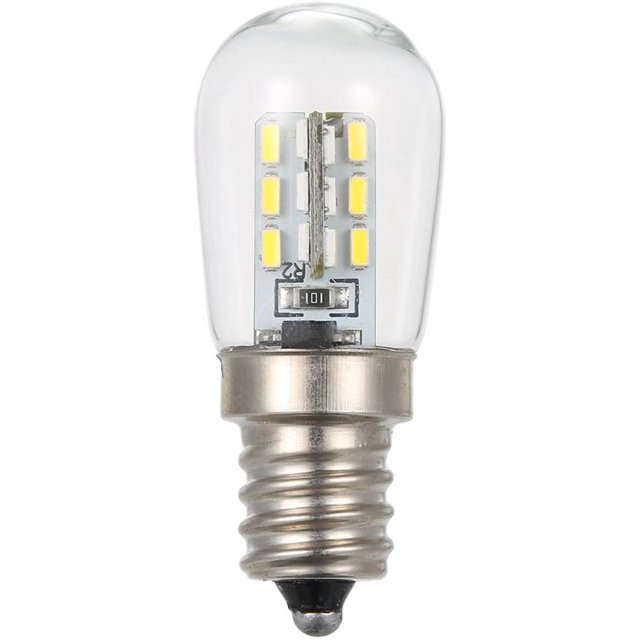 LED Refrigerator Light Bulb Fridge Lamp Bulb E12 Bulb Base Socket Holder Freezer Ceiling Home Lighting Lamp Warm White/White AC110V