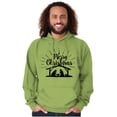 thumbnail image 5 of Merry Christmas Jesus Nativity Scene Hoodie Sweatshirt Women Men Brisco Brands 4X, 5 of 6