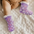 thumbnail image 4 of BambooMN Infant/Baby Extra Thick Fleece Lined Socks - 6-9 Months - Assortment 5, 4 of 5