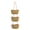 Coffee-2, variant on Wall Hanging Storage Basket For Organizing Miscellaneous Items, Three-layer Hanging Basket, Wall Weaving Basket, Manual Sorting Baske, Toy Storage Organizer