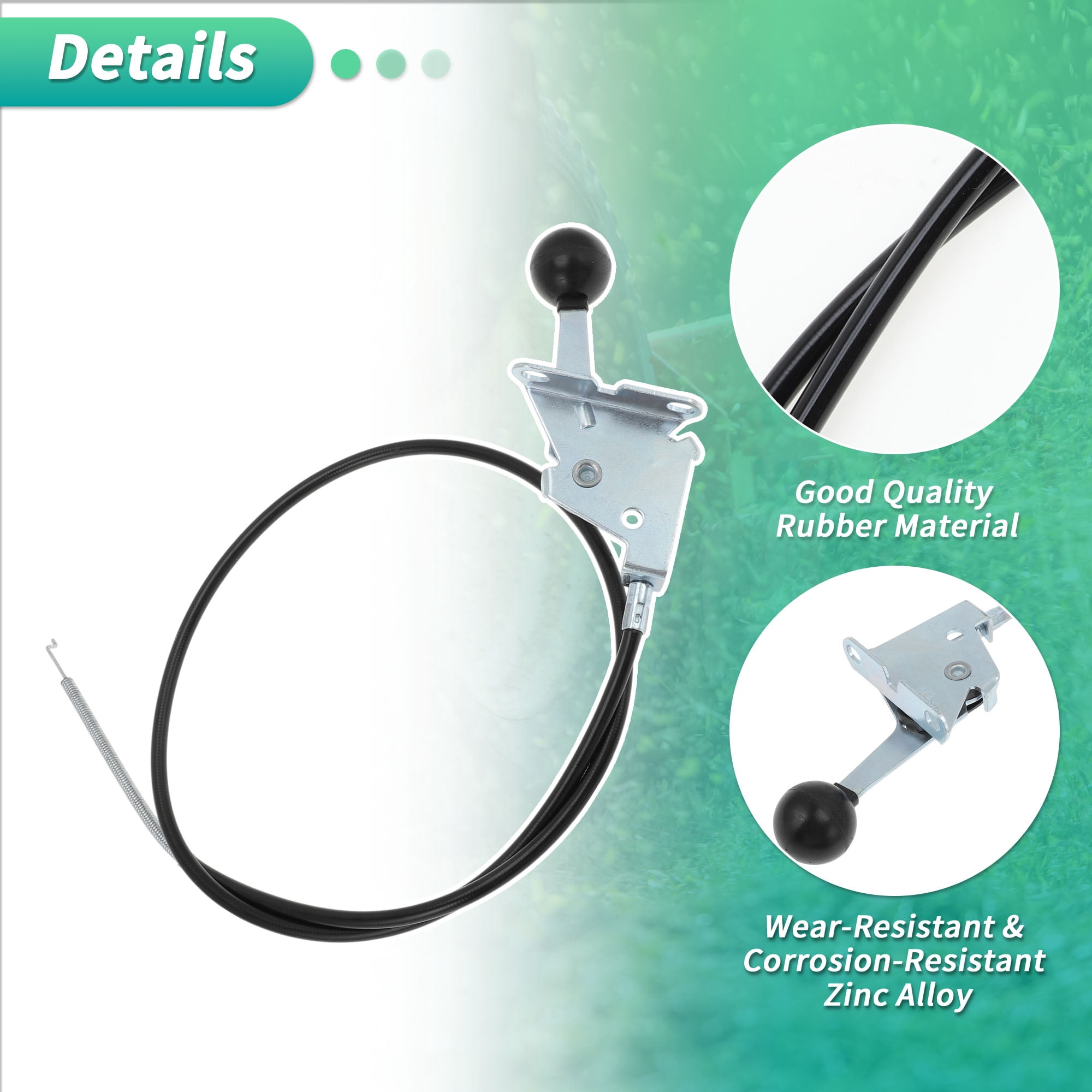 Unique Bargains Throttle Cable for Craftsman Machines Mowers