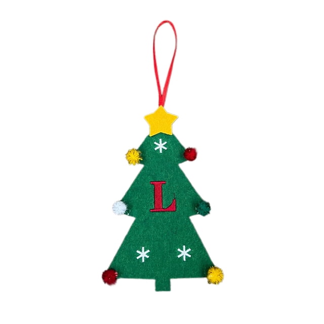 26 Colgantes Con Letras Para El Árbol De Navidad Adornos Navideños Colgantes Para El Árbol De Navidad Adornos Navideños Para Colgar En Fiestas En Casa