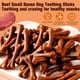 thumbnail image 2 of Palitos dentales para masticar huesos Globalpaw para perros con sabor a carne S, 2 of 8