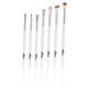 thumbnail image 4 of De Herramientas De Para Ojos Pro 7Pcs, De es De Sombreado , Cosméticos, Delineador jos, Negro / Blanco Colcomx Set de pinceles para sombra de ojos, 4 of 7