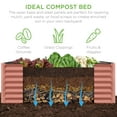 thumbnail image 5 of Best Choice Products 8x4x2ft Outdoor Metal Raised Garden Bed for Vegetables Flowers Herbs - Terracotta, 5 of 9