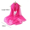 thumbnail image 4 of Lady Scarf Soft Sunscreen Lightweight Thin Women Summer Neck Wrap for Vacation, 4 of 11