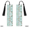 thumbnail image 2 of Kdxio Christmas Winter Animals Print Metal Tassel Bookmarks,Perfect Gift for Art Lovers and Bookworms Metal Bookmarks for Women, 2 of 8