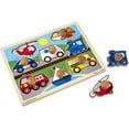 thumbnail image 4 of Puzle de madera Melissa & Doug Vehicles Jumbo Knob (8 piezas, 4 of 25