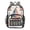 Patriotic Sailboat Pattern, variant on Iauyy Clear Backpack Heavy Duty PVC Transparent Backpack for College Workplace, Retro Astro Space