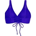 thumbnail image 2 of Women Full Coverage Bikini Top No Bottom Push up Swimsuits Top Sport Bra Bathing Suits Tops, 2 of 6