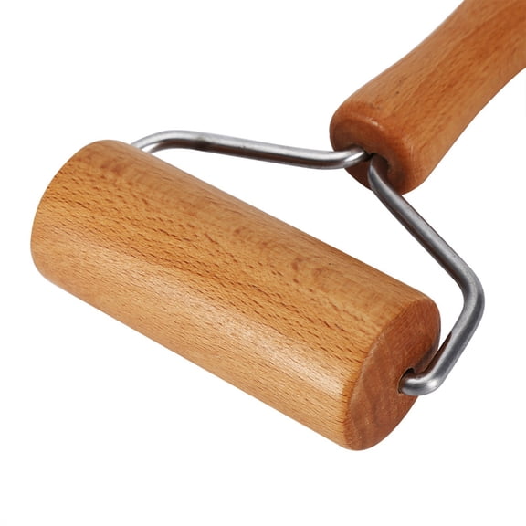 Pastry Rolling Pin, Wooden Baking Kitchen Utensils Roller for Cooking and Baking, ideal Balance with Large and Small Rollers, Ideal for Pizza and Pie , Crush Nuts and Cookies,