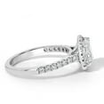 thumbnail image 4 of 3 Ct Cushion Moissanite Engagement Band D VS Moissanite Engagement Ring 925 Silver Moissanite Ring For Women, 4 of 5