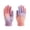 Orange, variant on TKKCS Kids Gradient Knit Gloves Soft Stretchy Full Fingers Warm Elastic Ribbed Cuff Winter Gloves for Boys Girls Multicolor 3-8Years