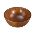 thumbnail image 2 of yuksok Tableware Decorative Bowl Delicate Texture Exquisite Handcrafted Wooden Bowl, 2 of 9