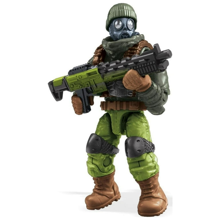 Mega Construx Call of Duty Care Package with Action Figure Green