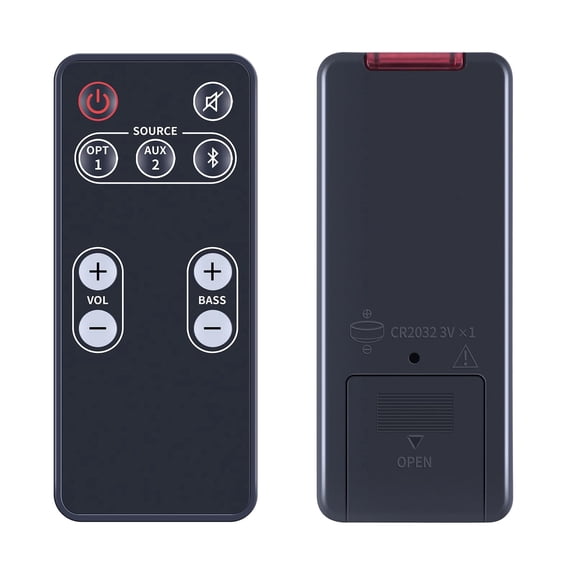Replacement Remote Control Compatible for Polk Audio Video Soundbar Speaker System FR1 DSB1 D581 RE95201 E9520-1 Sound Bar Remote Controller