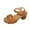 Brown, variant on Summer Sandals Women Chunky Heel Open Toe Ankle Straps Solid Color High Heel Shoes for Women Casual Outdoor Beach Vacation Holiday Fashion Beige 40