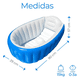 thumbnail image 2 of Bañera Inflable Para Bebés Portátil Tina Plegable Con Bomba Color Azul, 2 of 5