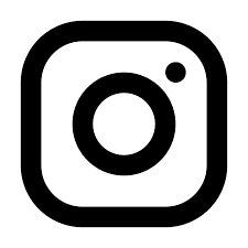 Instagram Logo Vinyl Decal - 6 Inch Black