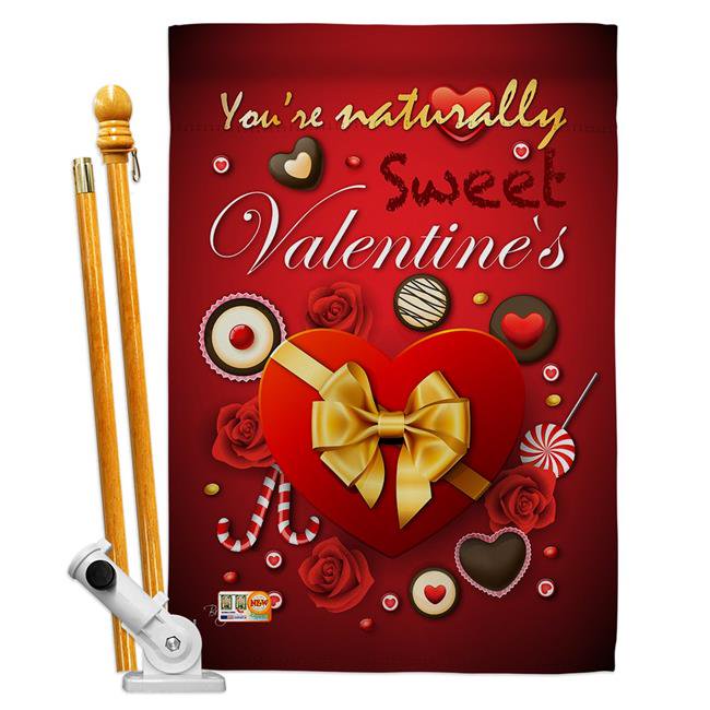 Valentine zip nebraska code profile ne Breeze Decor BD-VA-HS-101003-IP-BO-D-US15-BD 28 x 40 in. Candy Love