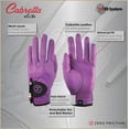 thumbnail image 3 of Zero Friction Men's Cabretta Elite Golf Glove, Purple, LH, 3 of 4