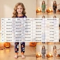 thumbnail image 4 of TOWED22 Toddler Baby Girls Boy Halloween Pajamas Set Kids Sleepwear 2 Pcs Pjs Long Sleeve Top and Pant Sleepwear Clothes Sets(Light Purple,2-3 Y), 4 of 9
