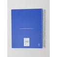 thumbnail image 3 of Miquelrius Premium A5 8-Subject Spiral Notebook, Graph Pages, Blue (6" x 8"), 3 of 5