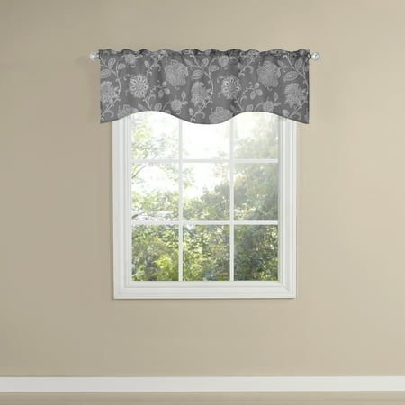 - BELLE MAISON USA, LTD. FELICITY LINED SCALLOPED VALANCE 52