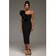 thumbnail image 2 of Vestido Bellabarnetten Halter Flowers, vestido midi con vendaje, 2 of 7