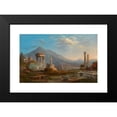 thumbnail image 2 of Robert S. Duncanson 14x11 Black Modern Framed Museum Art Print Titled - Vesuvius and Pompeii (1870), 2 of 5