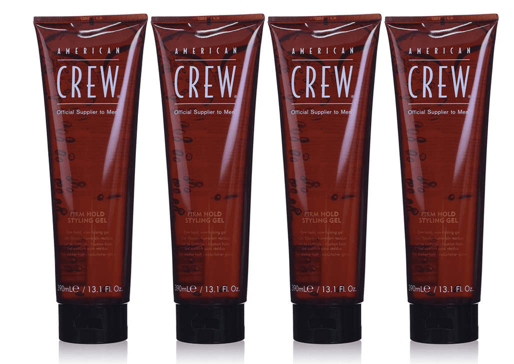 Men's Hair Gel by American Crew, Firm Hold, Non-Flaking Styling Gel, 13 ...