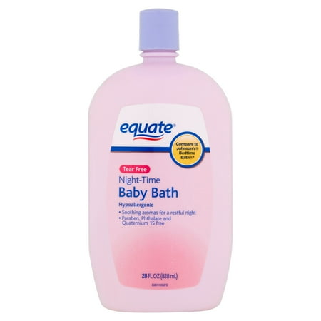 Equate Tear Free Night-Time Baby Bath, 28 fl oz