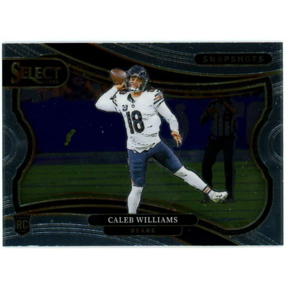 NFL 2024 Panini Select Football Snapshots Caleb Williams #14 (Rookie)