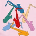 thumbnail image 2 of CafePress - Colorful Saxophones Infant Bodysuit - Baby Light Bodysuit, Size Newborn - 24 Months, 2 of 4