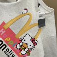 thumbnail image 1 of Sanrio-suéter de Hello Kitty con dibujos animados de Anime Y2K, abrigo para pareja de chicas picantes, Top holgado de gran tamaño, Top de Academia de moda coreana, Otoño/Invierno 2023, 1 of 4