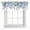Navy blue, blue, variant on Tie Up Valances for Windows, Purple Leaves Adjustable Valance Curtains Window Treatment for Living Room/Bedroom Windows, Summer Botanical Rod Pocket Kitchen Curtains & Drapes 42x18 Inch