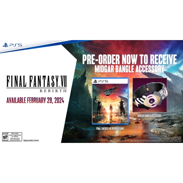 FF7 Rebirth PS5 Game | Licensed games for toy retailers - Walmart FF7 Rebirth PS5 Game | Licensed games for toy retailers - Walmart