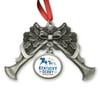 Kentucky Derby 147 Pewter Bugle Charm Ornament