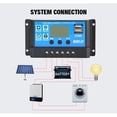 thumbnail image 2 of Solar Charge Controller 10a/20a/30a Charge And Discharge Photovoltaic Intelligent System Regulator, 2 of 8