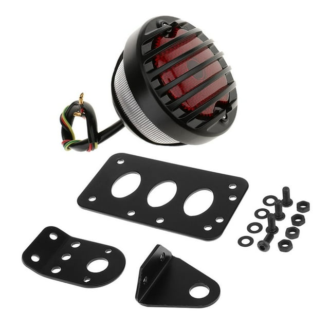 Soporte universal shamjiam para licencia de matrícula con montaje Lateral para Motocicleta
