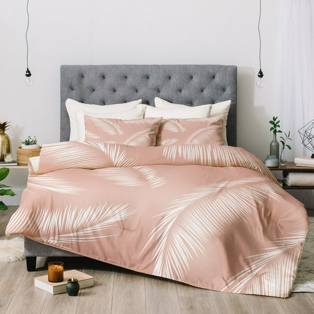 Kelly Haines Tropical Palm Leaves Comforter By Deny Designs Com - Palm Frond Bedding Kelly Haines Tropical Palm Leaves Comforter By Deny Designs Com - Palm Frond Bedding