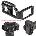 thumbnail image 4 of Cámara DSLR de aluminio L Placa de liberación rápida de la cabeza del trípode para Nikon D750 JShteea El nuevo, 4 of 6