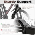 thumbnail image 4 of Akaber Ebike Rack, 2 Hitch Bike Rack for Car, 200 lbs Capacity, Fits 5-Inch Fat Tire Bikes, Bike Carrier for Car, SUV, Truck, Van RV and Trailer, 4 of 8