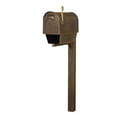 thumbnail image 4 of Special Lite Products SCC2008-SPK720-CP Classic Curbside Mailbox with Newspaper Tube & Wellington Mailbox Post, 4 of 4