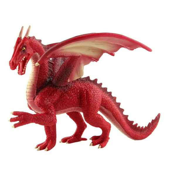 AMERTEER Education Stone Dragons Toy Figure Realistic Dinosaur Model Kids Birthday Gift Toys Pool Toys For Toddlers 1-3 Plastic Black