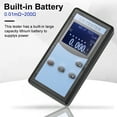 thumbnail image 4 of TFixol 0.01mΩ~200Ω Battery Internal Resistance Tester Four-wire Battery Voltage Resistance Testing Tool Lithium Nickel Hydrogen Phosphate Lithium Button Battery Handheld Portable Battery Internal Resi, 4 of 7