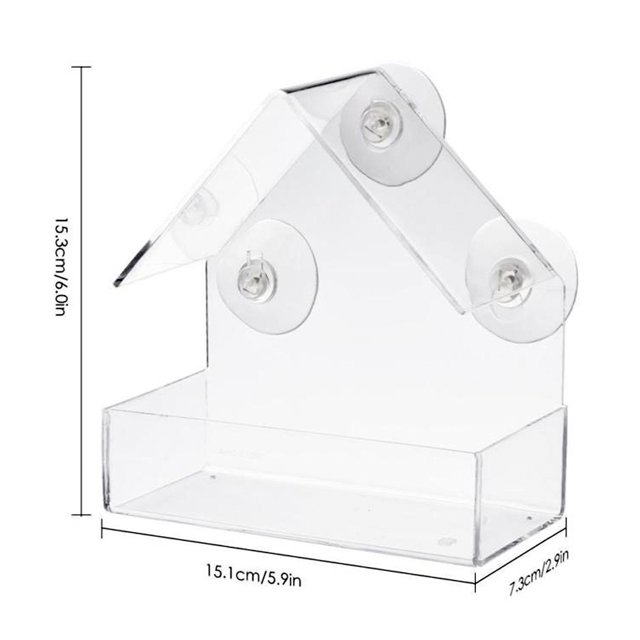 Clear Glass Window Bird Feeding Clear Glass Window Bird Feeding Window Bird Feeders Clear Acrylic Glass Window Bird Feeder