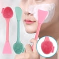 thumbnail image 1 of 2 Uds. Depurador Facial De Silicona Para Limpieza De Nariz, Aplicador De Crema, Colector De Máscara, Cepillo De Limpieza Facial Para El Cuidado De La Limpieza Facial ANGGREK Facial Cleanser Brush, 1 of 8