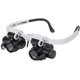 thumbnail image 3 of Lupa de diadema ajustable con luz LED 8X 15X 23X Gafas de lupa Gafas binoculares Lupa de manos libres JAMW Sencillez, 3 of 5